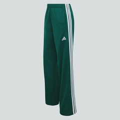 Calça adidas Dayready Wide Leg 3 Stripes Feminina - Foto 4