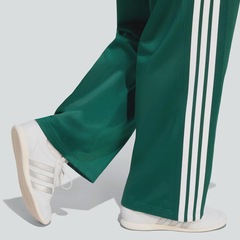 Calça adidas Dayready Wide Leg 3 Stripes Feminina - Foto 6