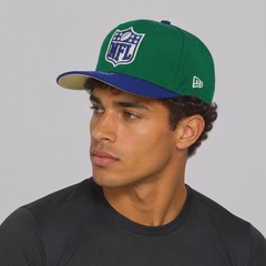 Boné Unissex New Era NFL Brasil Game 2026 Logo Aba Curva - Foto 6