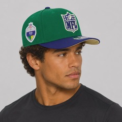 Boné Unissex New Era NFL Brasil Game 2026 Logo Aba Curva - Foto 7