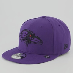 Boné Unissex New Era Baltimore Ravens 950 NFL Brasil Game 2026 Aba Reta - Foto 1