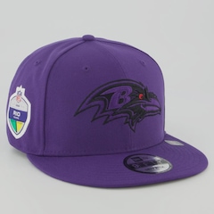 Boné Unissex New Era Baltimore Ravens 950 NFL Brasil Game 2026 Aba Reta - Foto 2