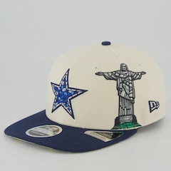 Boné Unissex New Era Dallas Cowboys 970 NFL Brasil Game 2026 Aba Reta - Foto 1