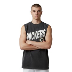 Camiseta Regata New Era NFL Green Bay Packers Masculina - Foto 3