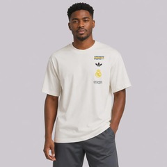 Camiseta do Real Madrid Lifestyler adidas Masculina - Foto 1