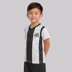 Camisa do Santos Faixas Infantil - Foto 2