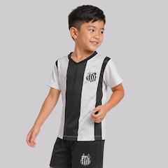 Camisa do Santos Faixas Infantil - Foto 3
