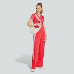 Calça adidas Dayready Wide Leg 3 Stripes Feminina - Foto 3