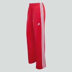 Calça adidas Dayready Wide Leg 3 Stripes Feminina - Foto 6