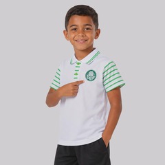 Camisa Polo do Palmeiras Malha Infantil - Foto 2
