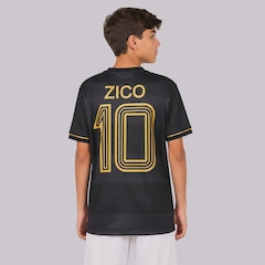Camisa do Flamengo Volta Zico Infantil - Foto 4