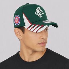 Boné Unissex New Era Fluminense 940 NFL Brasil Game 2026 Team Aba Curva - Foto 6