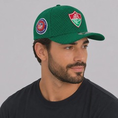 Boné Unissex New Era Fluminense 970 NFL Brasil Game 2026 Aba Curva - Foto 6