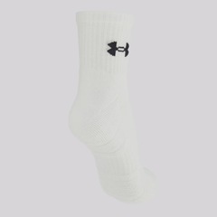Kit 3 Pares de Meia Cano Médio Under Armour Performance Masculino - Foto 5