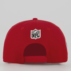 Boné Unissex New Era Flamengo 970 NFL Brasil Game 2026 Badge Aba Curva - Foto 4