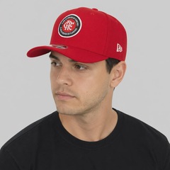 Boné Unissex New Era Flamengo 970 NFL Brasil Game 2026 Badge Aba Curva - Foto 6
