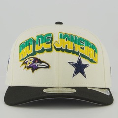 Boné Unissex New Era NFL Brasil Game 2026 Dual Wrdmrk Aba Reta - Foto 2