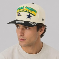 Boné Unissex New Era NFL Brasil Game 2026 Dual Wrdmrk Aba Reta - Foto 6