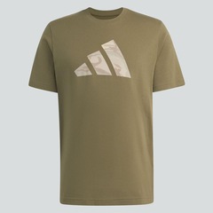 Camiseta adidas Camo Logo Masculina - Foto 6