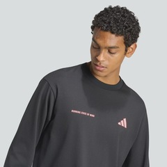 Camiseta adidas Corrida Manga Longa Masculina - Foto 4