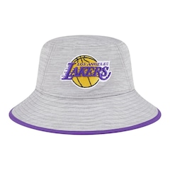 Bucket Masculino New Era Heathered Los Angeles Lakers - Foto 1
