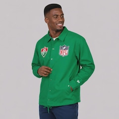 Jaqueta New Era Fluminense NFL Brasil Game 2026 Coach Masculina - Foto 3