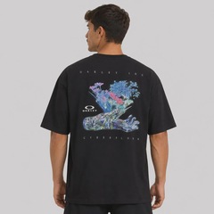 Camiseta Oakley Cyberflora Bloomin Hand SS Masculina - Foto 4