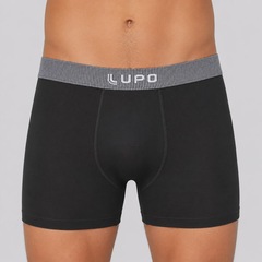 Cueca Boxer Lupo Algodão Com Elastano - Adulto - Foto 1