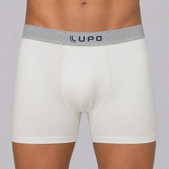 Cueca Boxer Lupo Algodão Com Elastano - Adulto - Foto 1
