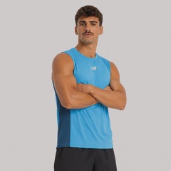 Camiseta Regata New Balance Fast Days Masculina - Foto 3