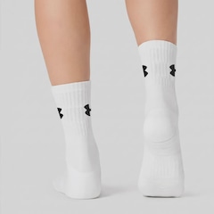 Kit 3 Pares de Meia Cano Alto Under Armour Tripack Feminina - Foto 2
