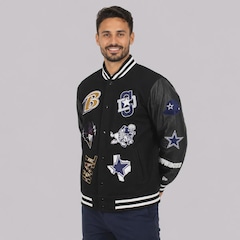 Jaqueta Masculina New Era NFL Brasil Game 2026 Varsity - Foto 3