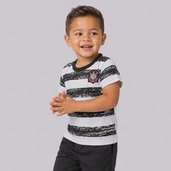 Camisa do Corinthians Pincelada Infantil - Foto 3