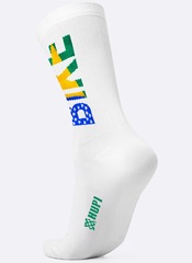 1 Par de Meia Cano Médio HUPI Bike Brasil - Foto 5