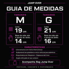 Kit Hand Grip Evolution 2.0 + Munhequeira Canelada - Jump Over - Foto 5