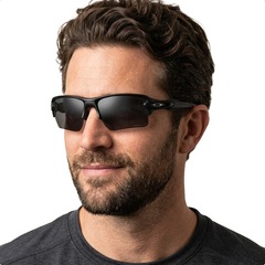 Óculos de Sol Oakley Unissex Flak 2.0 XL Prizm Black Polarized Unissex - Foto 3