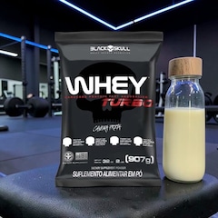 Refil Whey Turbo Black Skull 907g - Proteína Isolada - Foto 3