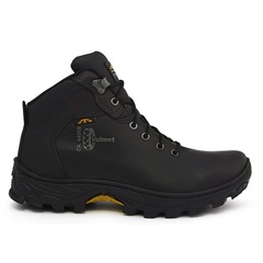 Bota Masculina Bull Terrier Adventure Couro Trilha - Foto 1