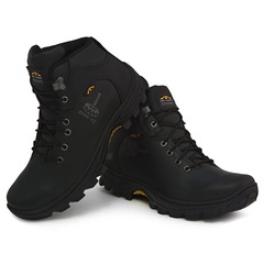 Bota Masculina Bull Terrier Adventure Couro Trilha - Foto 3