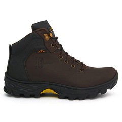 Bota Masculina Bull Terrier Adventure Couro Trilha - Foto 1