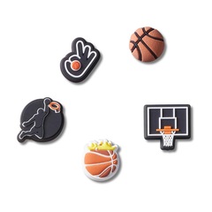 Jibbitz™ Crocs Equipe de Basquetebol Pack com 5 Peças - Foto 1