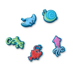 Jibbitz™ Crocs Criaturas Pequenas Brilham no Escuro Pack Com 5 Peças - Foto 1