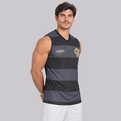 Camiseta Regata do Flamengo Flecha Dupla Face Masculina - Foto 4