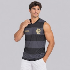 Camiseta Regata do Flamengo Flecha Dupla Face Masculina - Foto 5