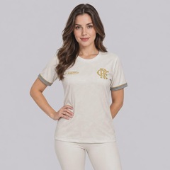 Camisa do Flamengo Solares Feminina - Foto 1