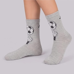 Kit 3 Pares de Meia adidas Mickey Disney Infantil - Foto 5