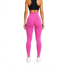Calça Legging Feminina NFOX Canelada Fitness Empina Bumbum Academia - Foto 2