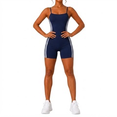 Macaquinho Fitness NFOX Listras Laterais Feminino Curto Academia Ioga - Foto 1