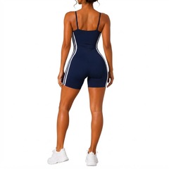Macaquinho Fitness NFOX Listras Laterais Feminino Curto Academia Ioga - Foto 2