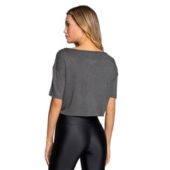 Blusa Cropped Trinys Fluidity Waves F-15160 Feminino - Foto 2
